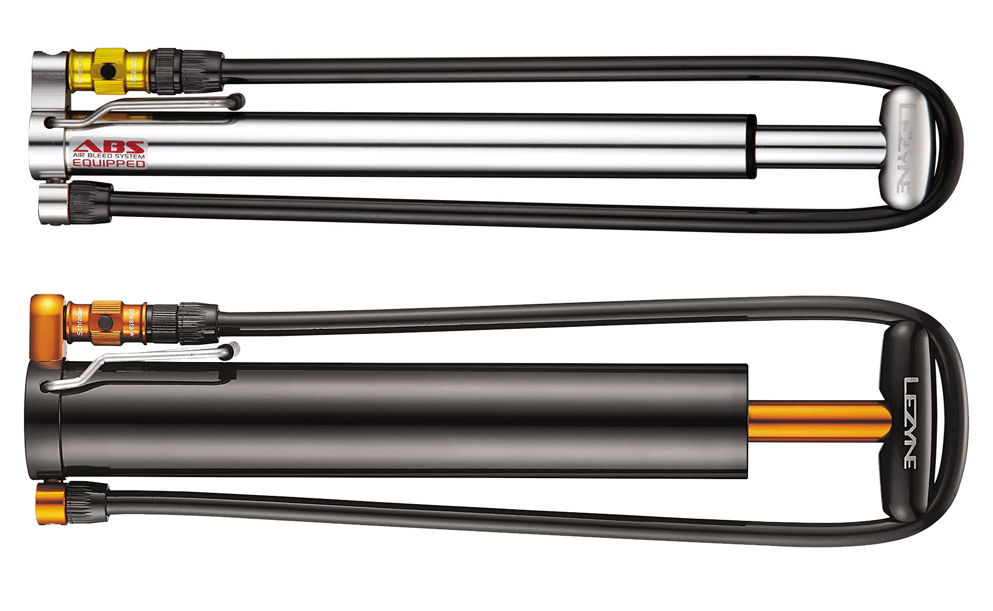 Lezyne Micro Floor Drive and XL Fatbike pumps