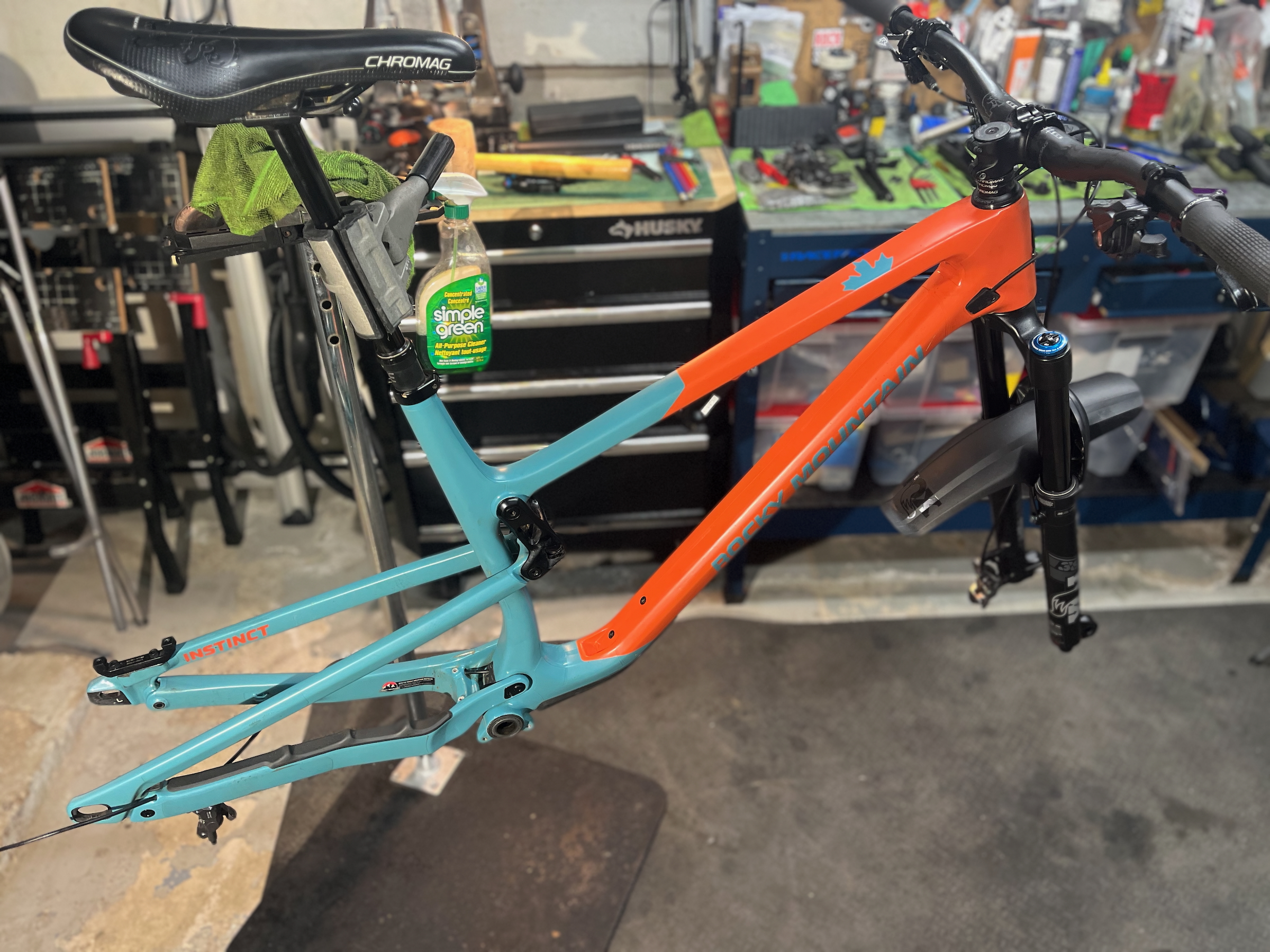 Super Clean MTB Frame