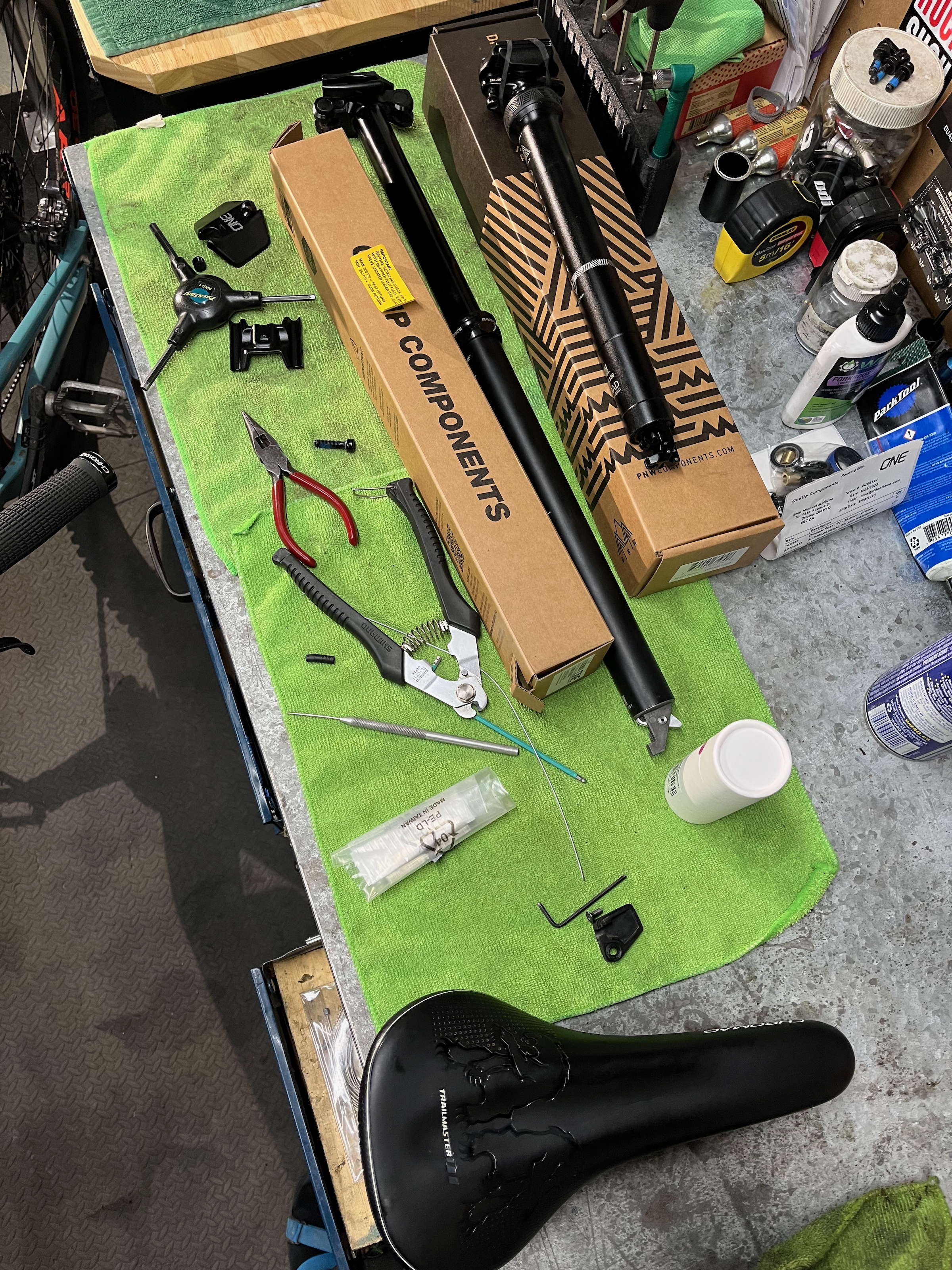 MTB Dropper Post Rebuild